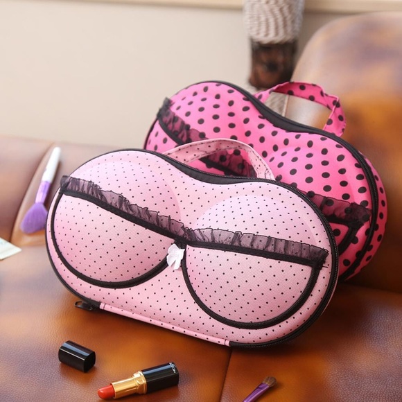 Handbags - Bra or swit suit carrier &stockings makeup